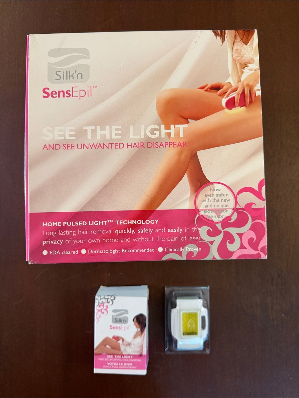 SensEpil Pink Home IPL Hair Removal Device
